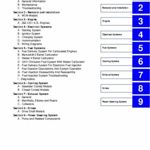 GM V6 - 262CID (4.3L) (90-861328--1)